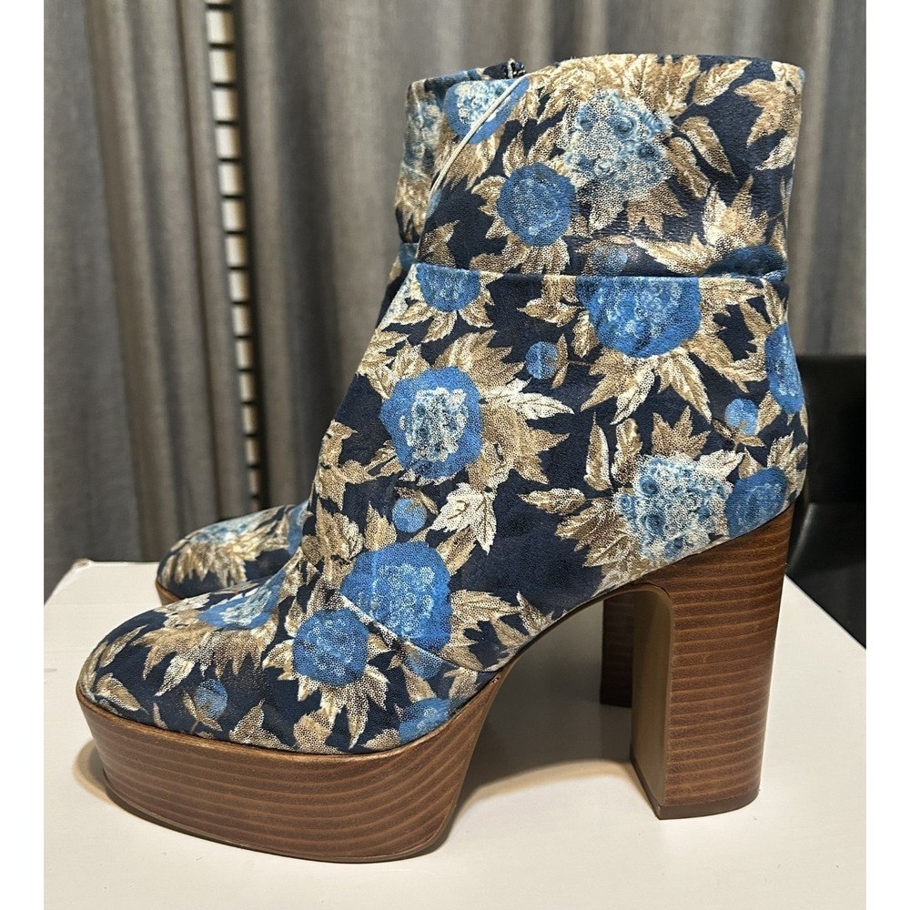 NWOT Anthropologie Cecelia New York Carcie Platform Boots Hippie Gypsy Preppy10M